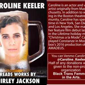 Homebrew: Caroline Keeler Reads Works by Shirley Jackson